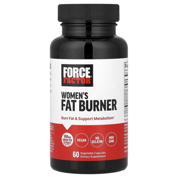 Force Factor, Fatburner f?r Frauen, 60 pflanzliche Kapseln