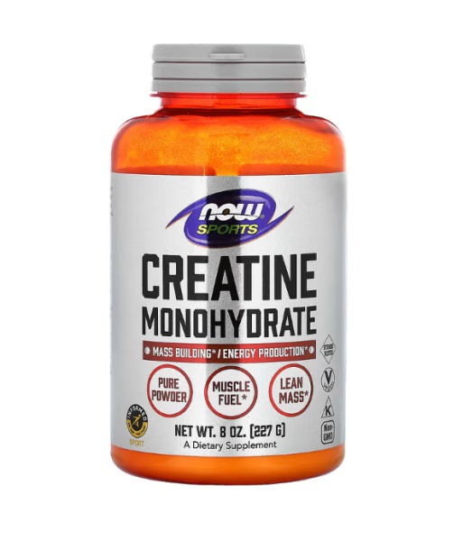 NOW Foods, Sports, Creatine Monohydrate, Kreatinmonohydrat, 227 g (8 oz.)