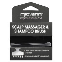 Giovanni, Scalp Massager & Shampoo Brush, Schwarz, 1 Bürste
