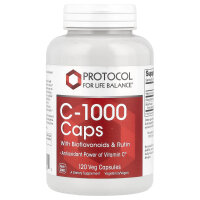 Protocol for Life Balance, C-1000-Caps mit Bioflavonoiden...