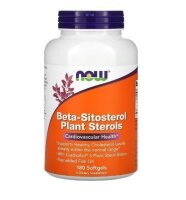NOW Foods, Beta-Sitosterol Plant Sterols, pflanzliche...