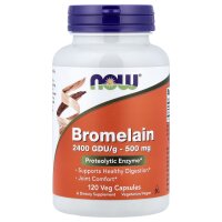 NOW Foods, Bromelain, 500 mg, 120 vegetarische Kapseln