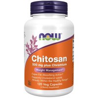 NOW Foods, Chitosan Plus Chrom, 500 mg, 120 pflanzliche...