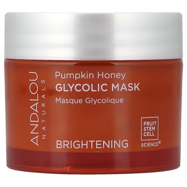Andalou Naturals, Glycolic Beauty Mask, Beauty-Maske, K?rbis-Honig, aufhellend, 50 g