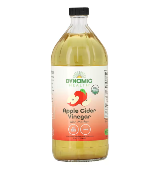 Dynamic Health, Apfelessig mit Mutter, 946 ml