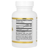 California Gold Nutrition, Sunflower Vitamin E, Vitamin E aus Sonnenblumen, mit gemischten Tocopherolen, 400 IU, 90 vegetarische Weichkapseln