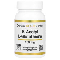 California Gold Nutrition, S-Acetyl L-Glutathione, S-Acetyl-L-Glutathion, 100 mg, 30 pflanzliche Kapseln