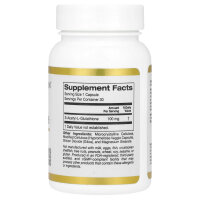 California Gold Nutrition, S-Acetyl L-Glutathione, S-Acetyl-L-Glutathion, 100 mg, 30 pflanzliche Kapseln