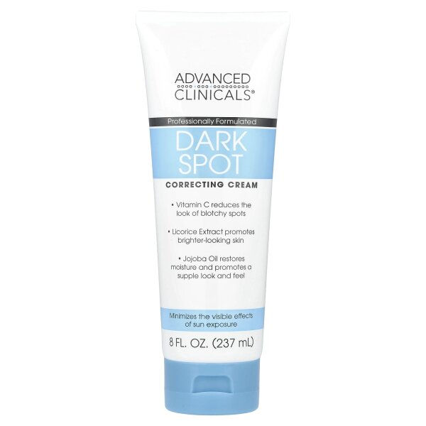 Advanced Clinicals, Therapeutische Creme f?r Dunkle Flecken, 8 fl oz (237 ml)