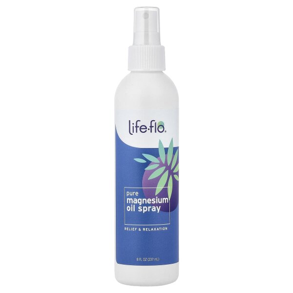 Life-flo, Pure Magnesium Oil Spray, reines Magnesium?l-Spray, 237 ml