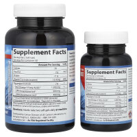 Carlson Labs Norwegian Super Omega-3 Gems, 1200 mg - 100 + 30 softgels