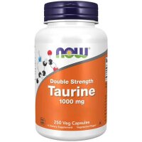 Now Foods, Double Strength Taurine, 1000mg, 250 Veg. Kapseln