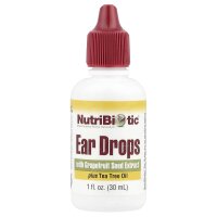 NutriBiotic, Ohrentropfen mit Grapefruitkernextrakt plus Teebaum?l, 30 ml