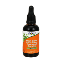 NOW Foods, gr?ne Schwarznuss und Wermut, 59 ml