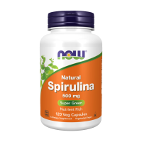 NOW Foods, Nat?rliche Spirulina, 500 mg, 120 Veg-Kapseln