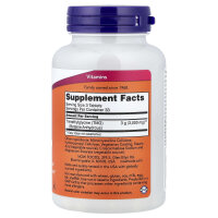 NOW Foods, TMG, 1.000 mg, 100 Tabletten
