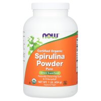 NOW Foods, Zertifiziertes Bio-Spirulinapuder,...