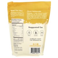 NuNaturals, Oat Fiber, Haferfaser, 454 g