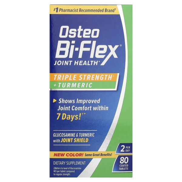 Osteo Bi-Flex Triple Strength+Turmeric 80 Tabletten