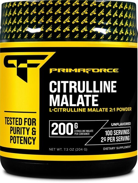 Primaforce, Citrulline Malate, Citrullin-Malat, geschmacksneutral, 204 g