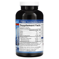 Carlson, Wild Caught Super Omega-3 Gems, Fischöl-Konzentrat aus Wildfang mit Super Omega-3, 1.200 mg, 180 Weichkapseln (600 mg pro Weichkapsel)