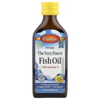 Carlson, Norwegian Fish Oil, nat?rlicher Zitronengeschmack, 1.600 mg, 200 ml