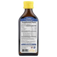Carlson, Norwegian Fish Oil, nat?rlicher Zitronengeschmack, 1.600 mg, 200 ml