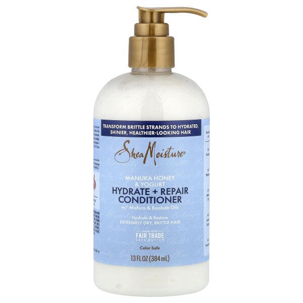 SheaMoisture, Manuka Honey & Yogurt, Hydrate + Repair Conditioner, 384 ml