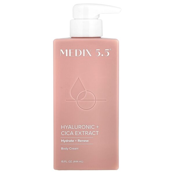 Medix 5.5, Hyaluron + bulgarische Rose, Instant-Feuchtigkeitscreme, 444 ml