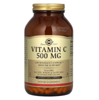 Solgar, Vitamin C, 500 mg, 250 pflanzliche Kapseln