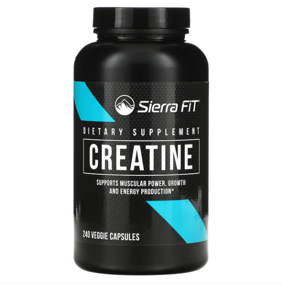 Sierra Fit, Creatine, 240 Veggie Capsules