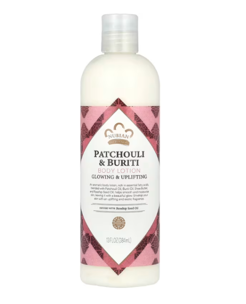 Nubian Heritage, Body Lotion, Patschuli und Buriti, 384 ml