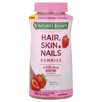 Natures Bounty, Hair, Skin & Nails Gummies,...