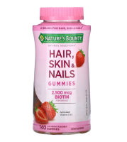 Natures Bounty, Hair, Skin & Nails Gummies,...