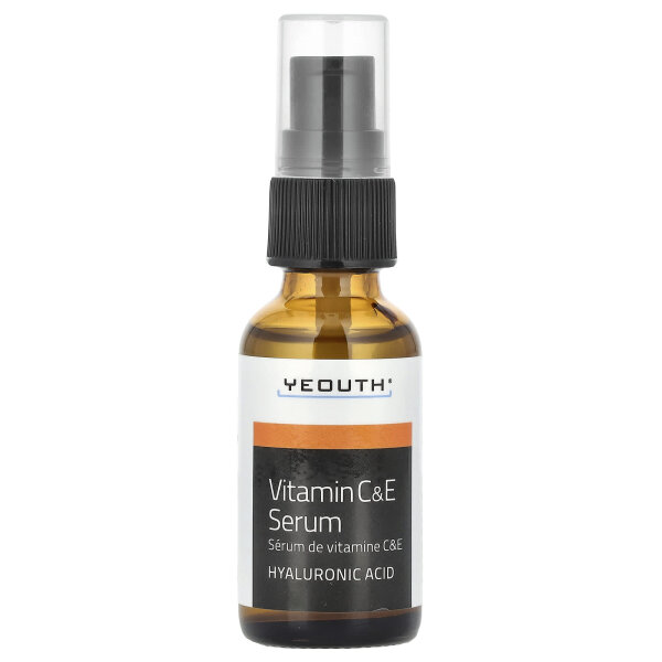 YEOUTH Vitamin C Serum Gesicht mit Hyaluronsaure, Serum Vitamin C Gesichtspflege, Feuchtigkeitsspendend Vitamin C Gesichtsserum, Anti Aging serum, Vitamin C Gesicht Hautpflege 30ml