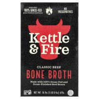Kettle & Fire, Bone Broth, Classic Beef,...