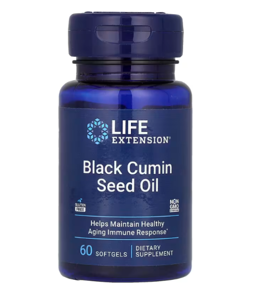 Life Extension, Black Cumin Seed Oil, Schwarzk?mmel?l, 60 Weichkapseln