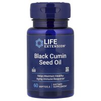 Life Extension, Black Cumin Seed Oil, Schwarzk?mmel?l, 60 Weichkapseln