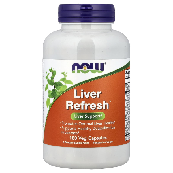NOW Foods, Liver Refresh, Unterst?tzung der Leber, 180 pflanzliche Kapseln