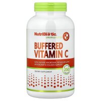 NutriBiotic, Immunity, gepuffertes Vitamin C, 250 glutenfreie Kapseln