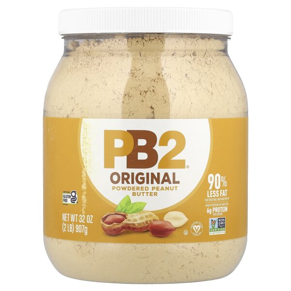PB2 Foods, The Original PB2, Powdered Peanut Butter, Erdnussbutter-Pulver, 907 g