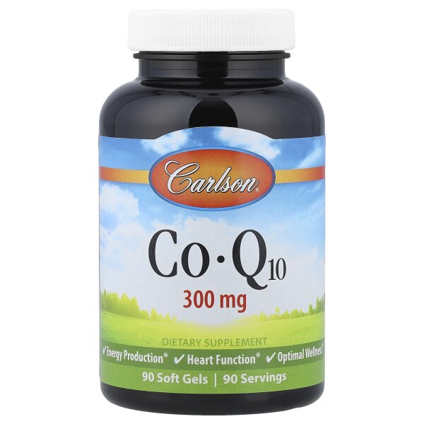 Carlson, CoQ10, 300 mg, 90 Weichkapseln