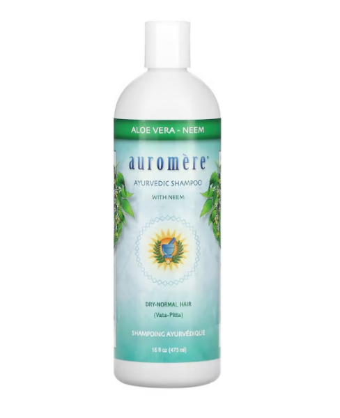Auromere, Ayurveda-Shampoo mit Neem, Aloe Vera, 473 ml