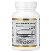 California Gold Nutrition, Organic Spirulina, Bio-Spirulina, 1.500 mg, 60 Tabletten