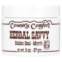 Country Comfort, Herbal Savvy, Golden Seal-Myrrhe, 57 g