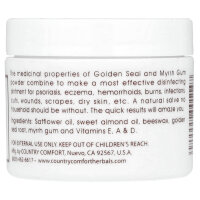 Country Comfort, Herbal Savvy, Golden Seal-Myrrhe, 57 g
