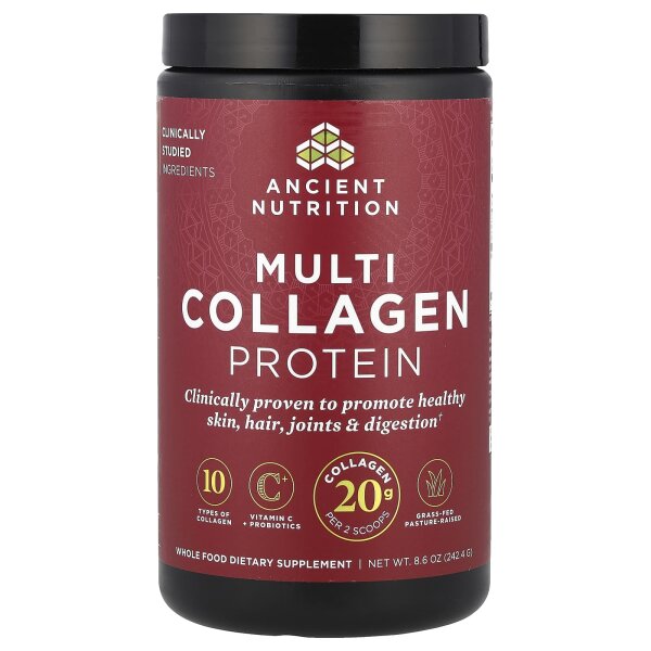 Ancient Nutrition, Multi Collagen Protein, Multi-Kollagen-Protein, 242,4 g