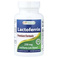 Best Naturals, Lactoferrin, 250 mg, 60 Vkapseln