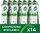 14x Cif Creme f?r harte Oberfl?chen mit 100% nat?rlichen Reinigungspartikeln, wei?, 14x 750 ml
