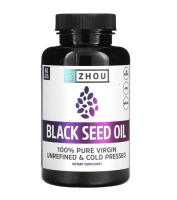 Zhou Nutrition, Schwarzk?mmel?l, 60 vegetarische Kapseln